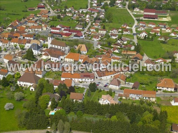 Photo aérienne de Vercel-Villedieu-le-Camp