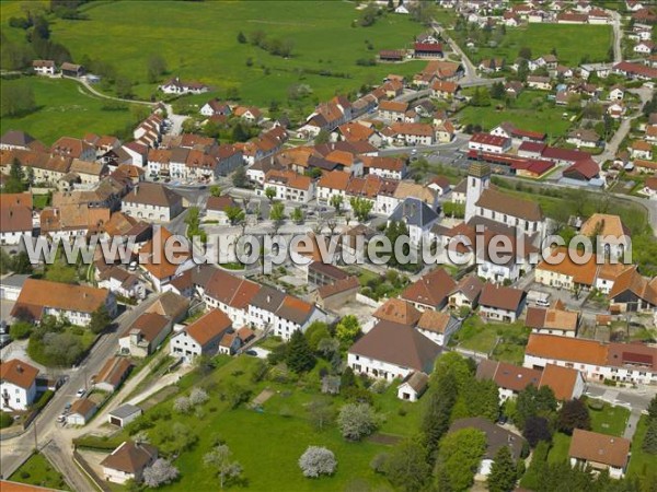 Photo aérienne de Vercel-Villedieu-le-Camp