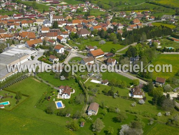 Photo aérienne de Vercel-Villedieu-le-Camp