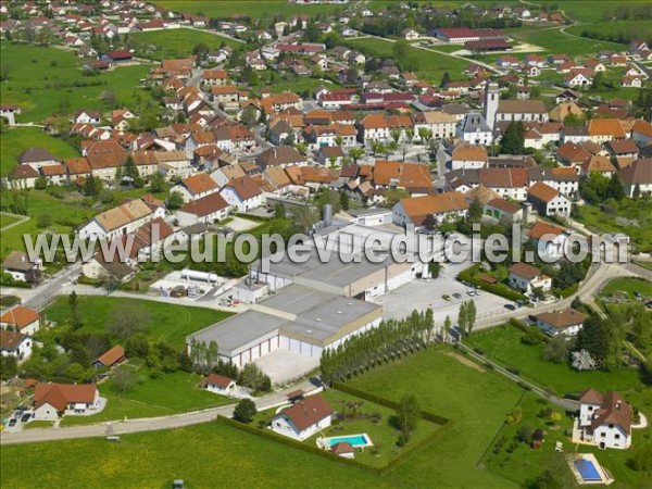 Photo aérienne de Vercel-Villedieu-le-Camp