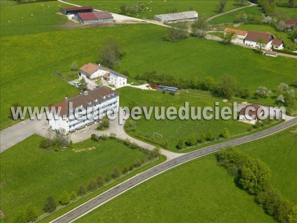 Photo aérienne de Vercel-Villedieu-le-Camp