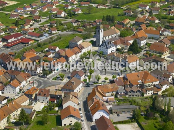 Photo aérienne de Vercel-Villedieu-le-Camp