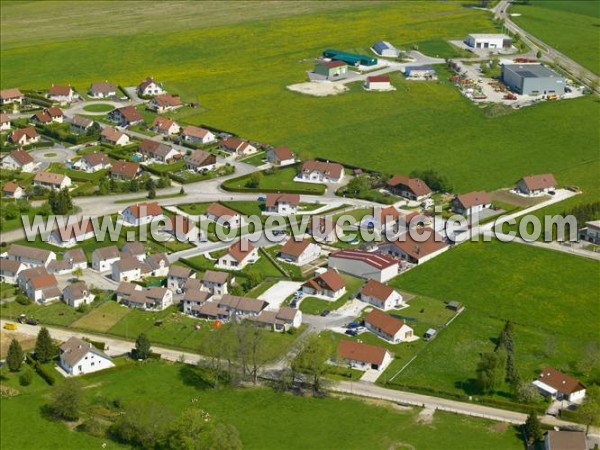 Photo aérienne de Vercel-Villedieu-le-Camp