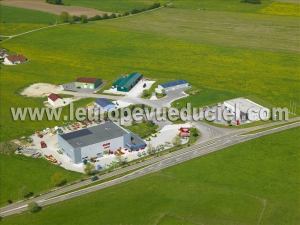 Photo aérienne de Vercel-Villedieu-le-Camp