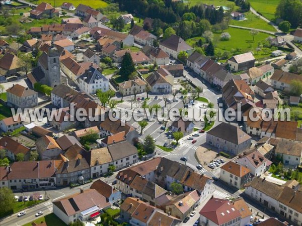 Photo aérienne de Vercel-Villedieu-le-Camp