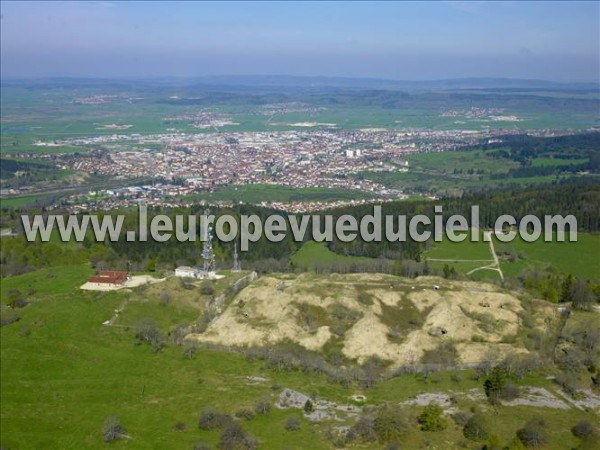 Photo aérienne de Pontarlier