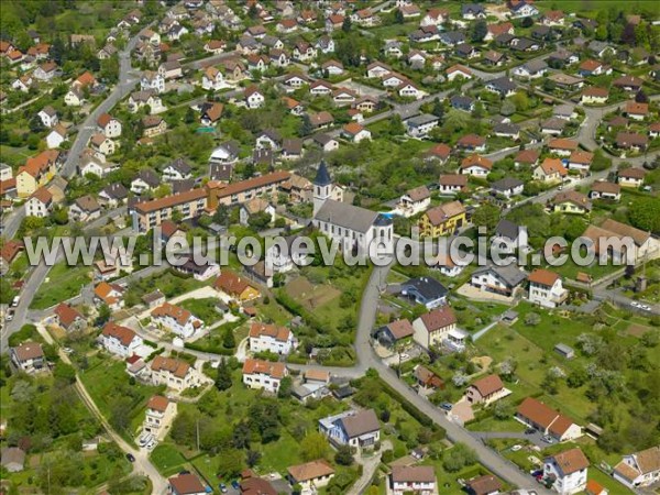 Photo aérienne de Beaucourt