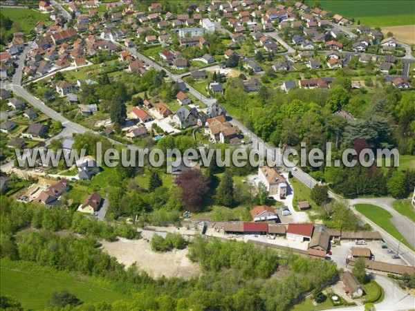 Photo aérienne de Beaucourt