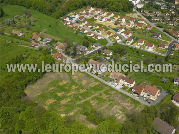 Photo aérienne de Bourogne