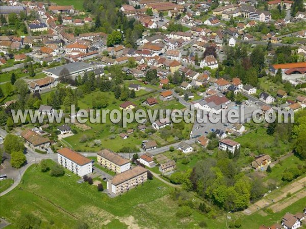 Photo aérienne de Giromagny