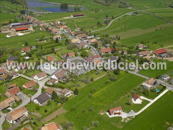 Photo aérienne de Lachapelle-sous-Chaux