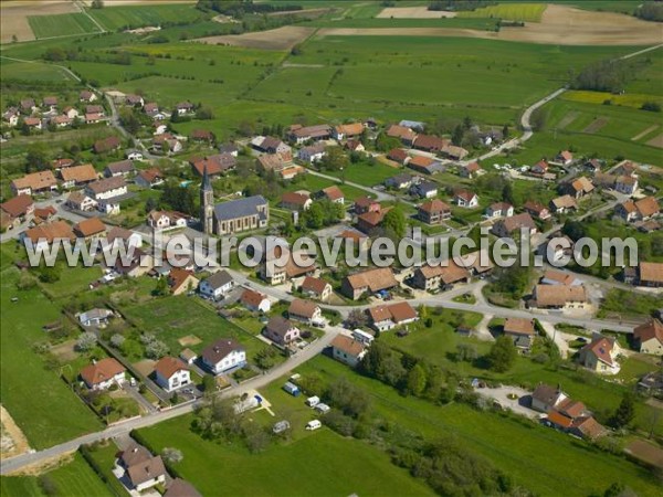 Photo aérienne de Meroux