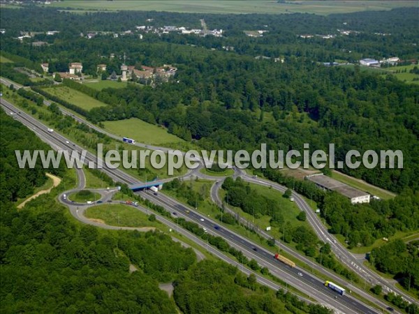 Photo aérienne de Velaine-en-Haye