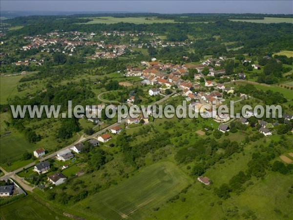 Photo aérienne de Bouxires-aux-Chnes