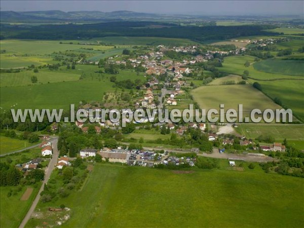 Photo aérienne de Brin-sur-Seille