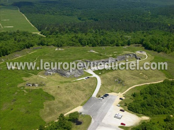 Photo aérienne de Douaumont