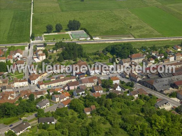 Photo aérienne de Vaucouleurs