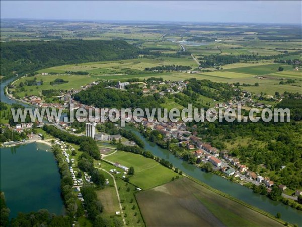 Photo aérienne de Dun-sur-Meuse