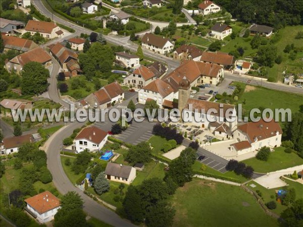 Photo aérienne de Audeux