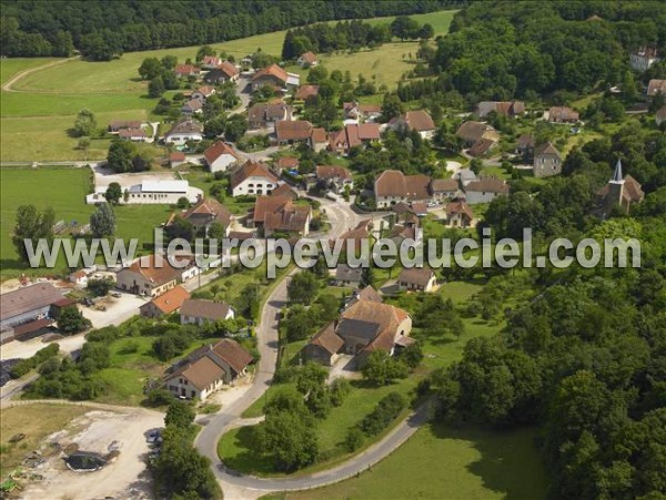 Photo aérienne de Vaux-les-Prs