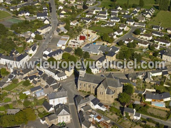 Photo aérienne de Ahuillé