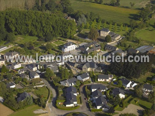 Photo aérienne de Forcé