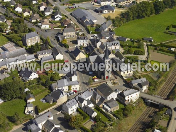 Photo aérienne de La Chapelle-Anthenaise