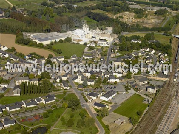 Photo aérienne de Saint-Pierre-la-Cour