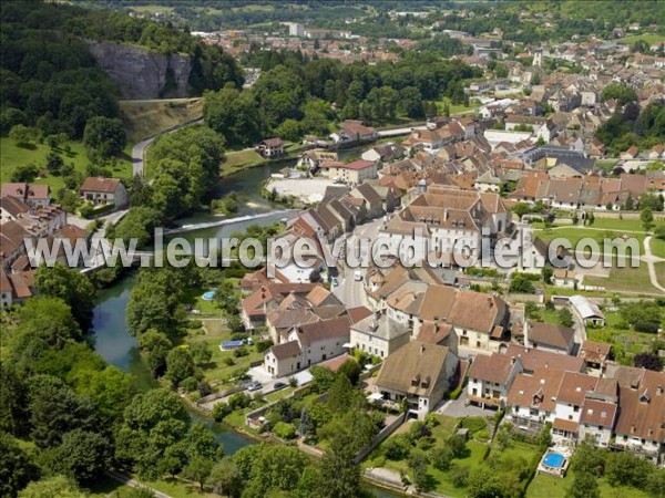 Photo aérienne de Ornans