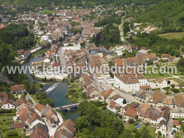 Photo aérienne de Ornans