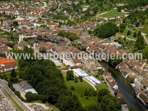 Photo aérienne de Ornans