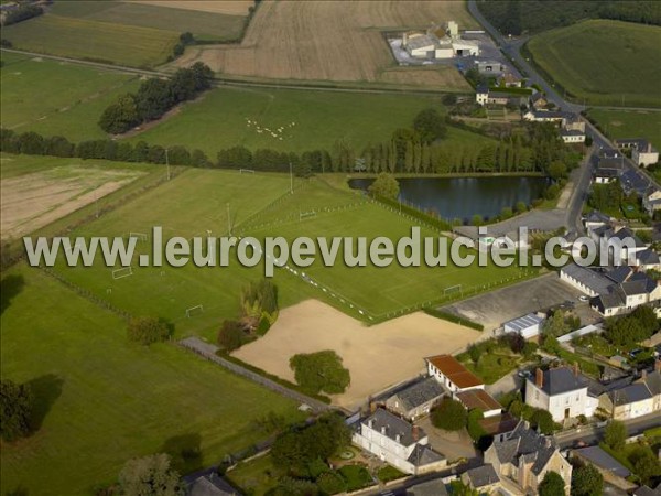 Photo aérienne de La Selle-Craonnaise