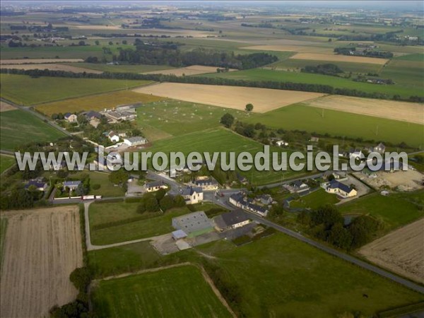 Photo aérienne de La Selle-Craonnaise