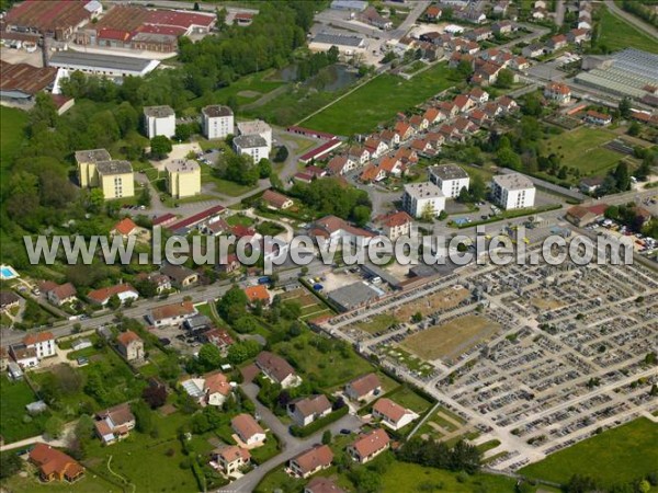 Photo aérienne de Mirecourt