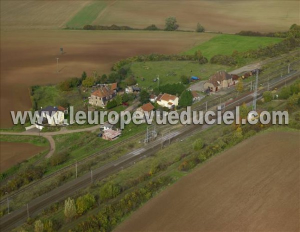 Photo aérienne de Hombourg-Budange