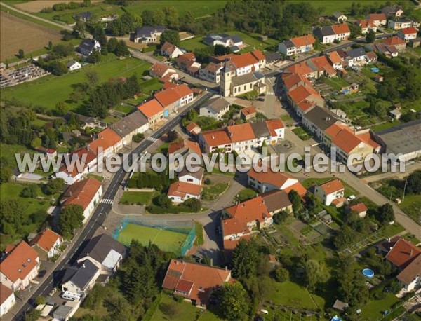 Photo aérienne de Macheren