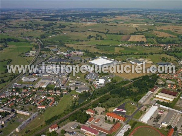 Photo aérienne de Sarrebourg