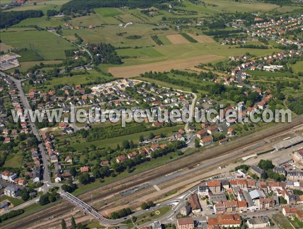 Photo aérienne de Sarrebourg