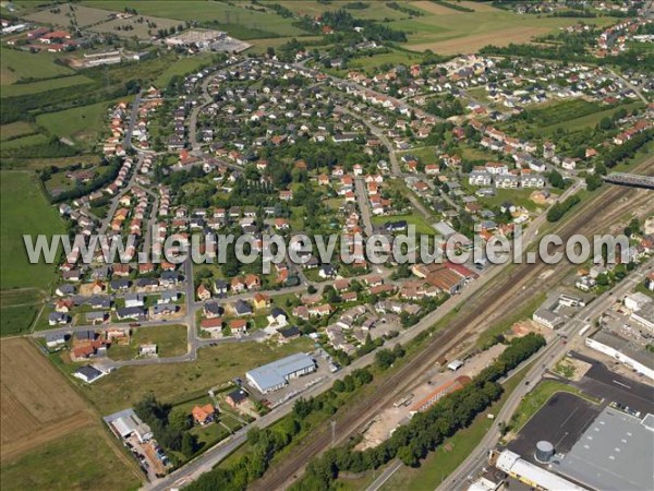 Photo aérienne de Sarrebourg