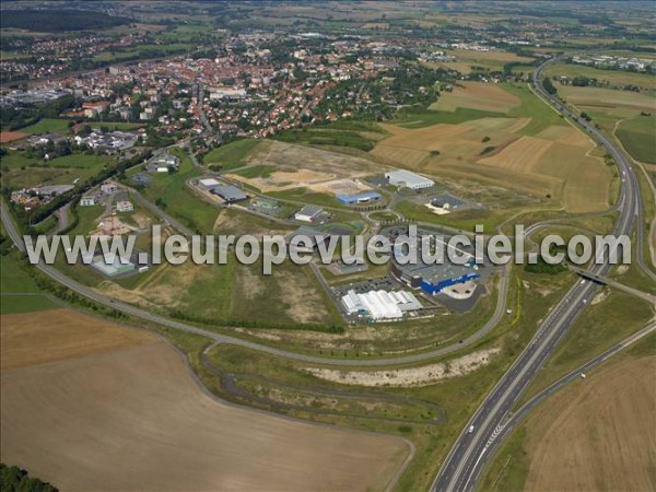 Photo aérienne de Sarrebourg