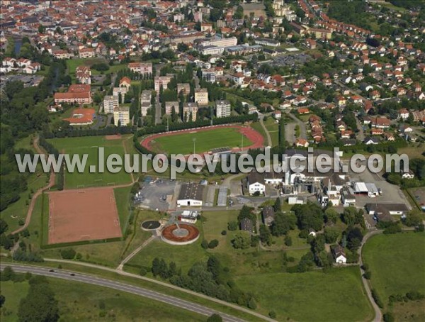 Photo aérienne de Sarrebourg