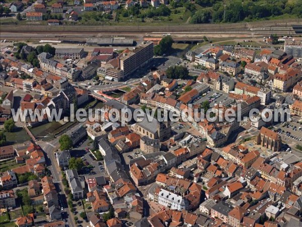 Photo aérienne de Sarrebourg