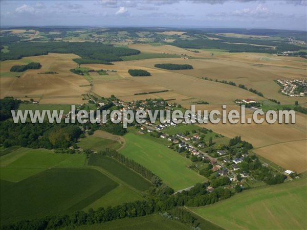 Photo aérienne de Coin-sur-Seille