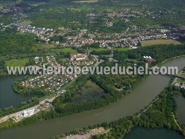 Photo aérienne de Moulins-ls-Metz