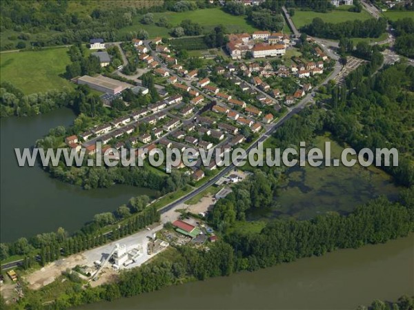 Photo aérienne de Moulins-ls-Metz