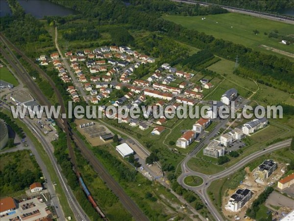 Photo aérienne de Moulins-ls-Metz