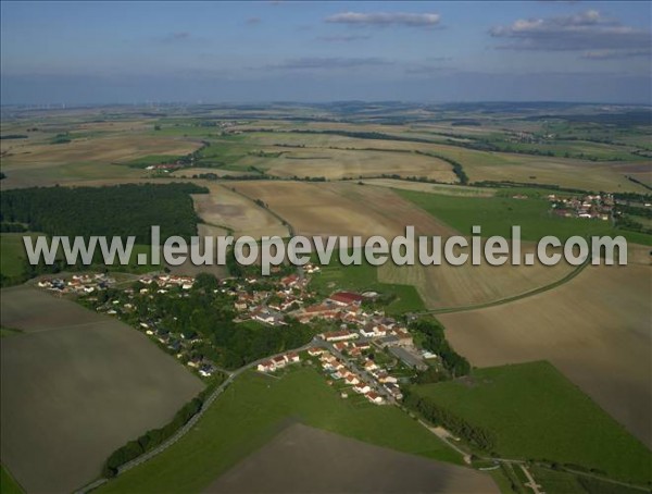 Photo aérienne de Bazoncourt