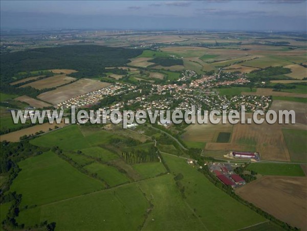 Photo aérienne de Courcelles-Chaussy