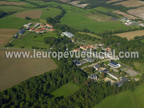 Photo aérienne de Courcelles-Chaussy