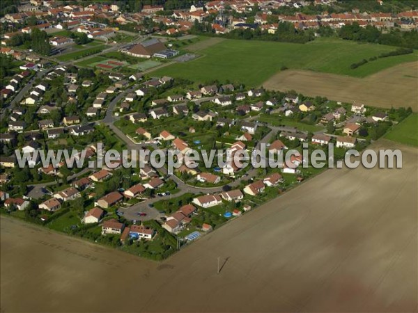 Photo aérienne de Courcelles-Chaussy